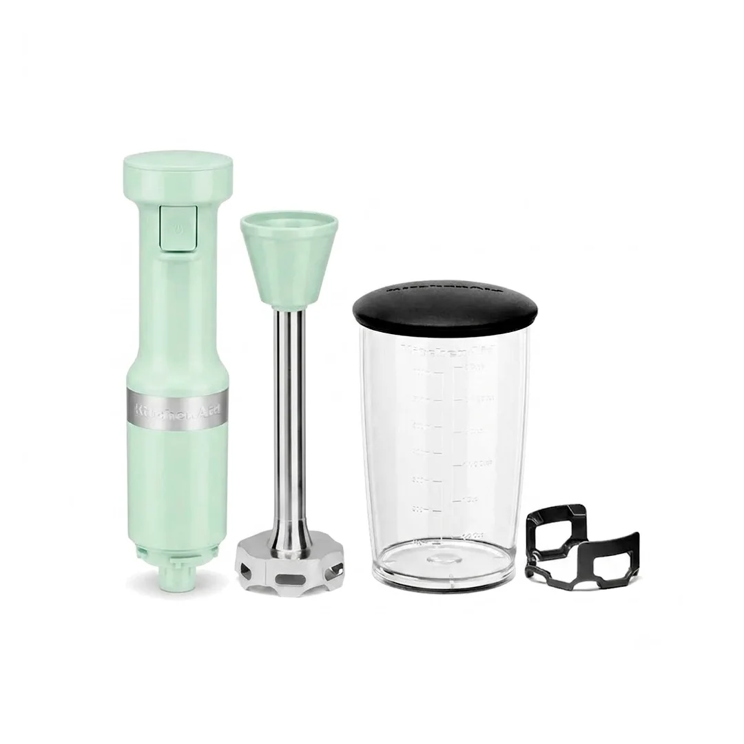 LICUADORA DE INMERSION DE VELOCIDAD VARIABLE KITCHENAID KHBV53PT PISTACHO