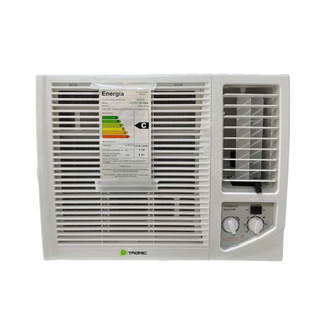 AIRE DE VENTANA GTRONIC DGWF-12CM 12.000 BTU CM ULTRA MAX AIR